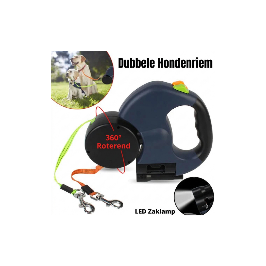 Dubbele Hondenriem